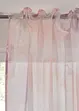Lot de 2 voilages imprimés, bonprix