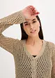 Gilet en maille ajourée, bonprix