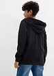 Sweat zippé à capuche en coton mélangé, bonprix