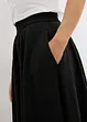 Jupe midi, taille élastiquée, bonprix