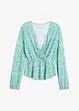 Blouse cache-cœur en jersey, bonprix