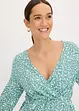 Blouse cache-cœur en jersey, bonprix