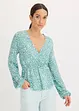 Blouse cache-cœur en jersey, bonprix