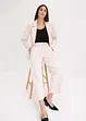 Blazer extensible en twill avec ceinture à nouer, bonprix