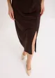 Robe asymétrique en jersey avec fronces, bonprix