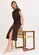 Robe asymétrique en jersey avec fronces, bonprix