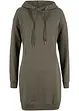 Robe sweat à capuche en coton, bonprix