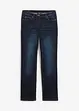 Jean droit taille mi-haute élastiquée, bonprix