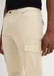 Pantalon slim extensible, jambes droites, avec poches cargo, bonprix
