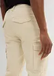 Pantalon slim extensible, jambes droites, avec poches cargo, bonprix