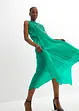 Robe premium en crêpe avec dentelle, bonprix