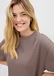 T-shirt long en interlock, bonprix