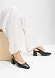 Escarpins slingback en cuir, bonprix