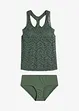 Tankini (ens. 2 pces) en dentelle, bonprix