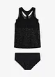 Tankini (ens. 2 pces) en dentelle, bonprix