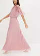 Robe longue en tulle fin avec sequins brodés, bonprix
