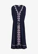 Robe midi bohème avec broderie, bonprix
