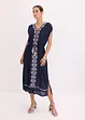 Robe midi bohème avec broderie, bonprix
