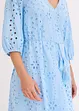 Robe midi à broderies anglaises, bonprix