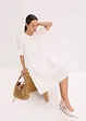 Robe en gaze de coton à broderies anglaises, bonprix
