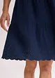Robe en gaze de coton à broderies anglaises, bonprix
