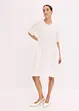 Robe en gaze de coton à broderies anglaises, bonprix