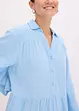 Robe courte étagée en gaze de coton, bonprix