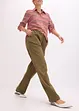 Pantalon large et texturé, bonprix