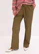 Pantalon large et texturé, bonprix