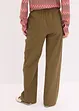 Pantalon large et texturé, bonprix