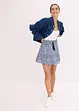 Mini-jupe bohème en coton léger, bonprix