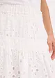 Mini-jupe en broderie anglaise, bonprix