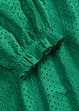 T-shirt en broderie anglaise avec volants, bonprix