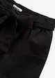 Short en twill avec ceinture à nouer, bonprix