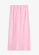 Jupe midi en satin, bonprix