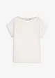 T-shirt à dentelle au crochet, bonprix