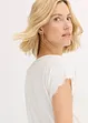 T-shirt à dentelle au crochet, bonprix