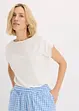 T-shirt à dentelle au crochet, bonprix