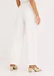 Pantalon à pinces en twill de coton, bonprix