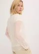 Blouse transparente et texturée, bonprix