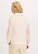 Blouse transparente et texturée, bonprix