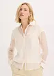 Blouse transparente et texturée, bonprix
