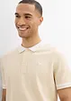 Polo en maille piquée 100% coton, bonprix