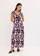 Robe longue imprimée, bonprix