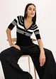 Pull en fine maille avec boutons décoratifs, bonprix