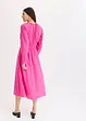 Robe longue en popeline, bonprix