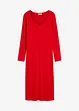 Robe midi côtelée, bonprix