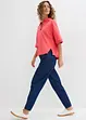 Jean barrel taille mi-haute, bonprix
