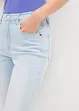 Jean flare taille haute, cropped, bonprix