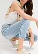 Jean mom taille haute, raccourci, peu extensible, bonprix